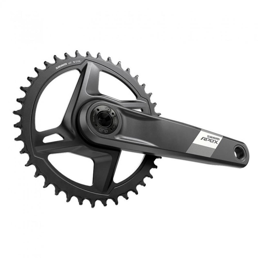 SRAM Apex 1 DUB Wide Kurbelgarnitur 172,5mm 40T - 1x-Antrieb für Gravel und Straße