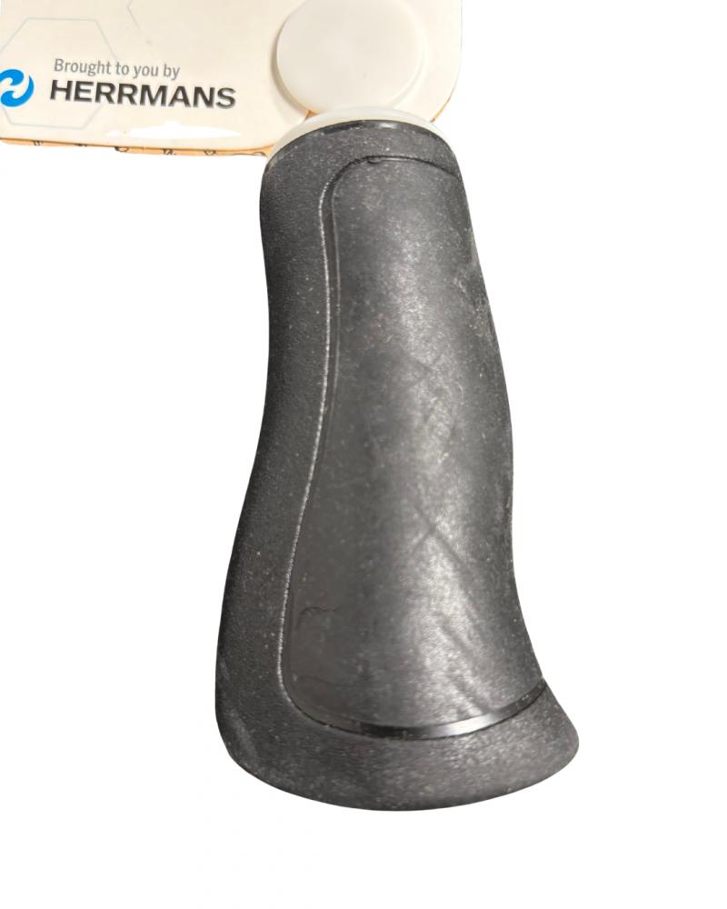 Retoure: Herrmans Lenkergriffe Ergo 120/90mm, Ø 22mm, schwarz, Paar
