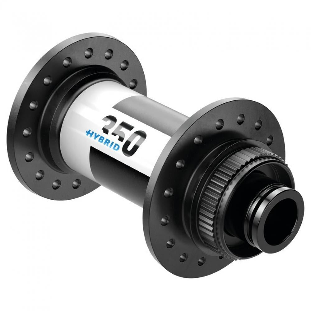 DT Swiss Nabe MTB Hybrid VR 350 32 Loch Schwarz - robuste eMTB-Frontnabe in moderner Ausführung