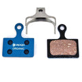 Capgo Scheibenbremsbeläge BL06 Organisch 2 Stück - für Shimano Road Direct Mount BR-RS505 BR-RS805 - Bremsbelag schwarz