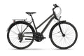 Winora Domingo X21 Mid Trekkingrad 28 Zoll 21-Gang Shimano Tourney TX800 Stahlfedergabel 45 Millimeter urban slope light glossy 52 Zentimeter