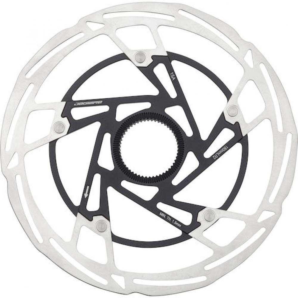 Jagwire Bremsscheibe Pro LR2 Centerlock 180 mm Silber - leise, stark, verzugsarm