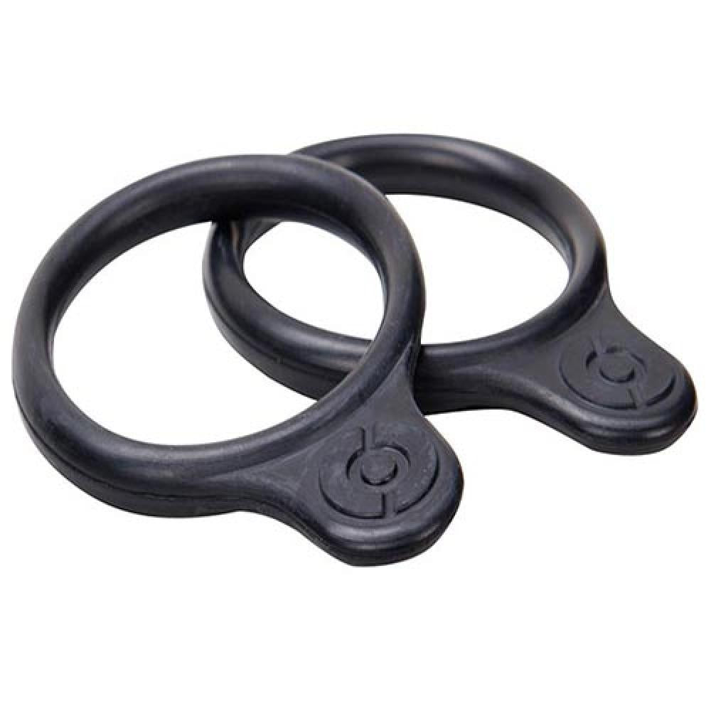 Supernova Airstream O-Ring Set für Fahrradbeleuchtung, zwei schwarze Gummi-O-Ringe.