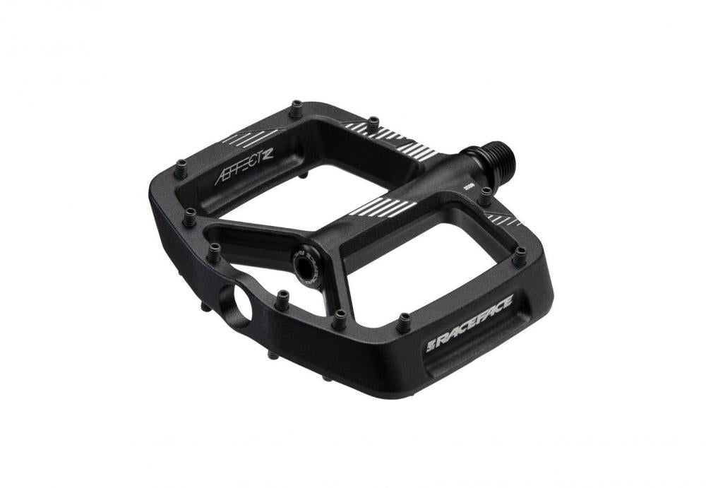 Race Face Aeffect R Plattform-Pedal, black - stabiles Flatpedal für Trail & Enduro