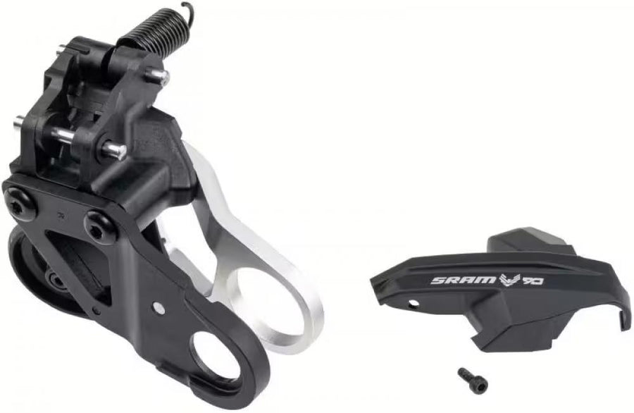 SRAM Gelenk-Kit B-Gelenk. Fahrradschaltwerk Ersatzteil, schwarz/silber, mit Abdeckung und Schraube.