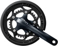 SHIMANO Kurbelgarnitur SORA FC-R3000 Kurbelgarnitur - 9-fach, 170 mm, 50-34 Zähne, 34 Zähne, Schwarz