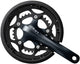 SHIMANO Kurbelgarnitur SORA FC-R3000 Kurbelgarnitur - 9-fach, 170 mm, 50-34 Zähne, 34 Zähne, Schwarz