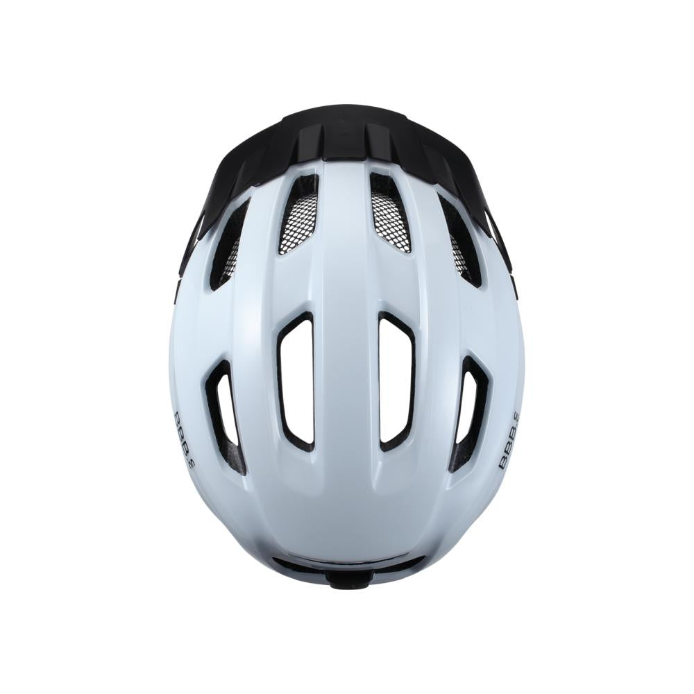 BBB Cycling BBB Helm Condor 2.0 L weis - leichter Hybrid-Fahrradhelm mit Visier