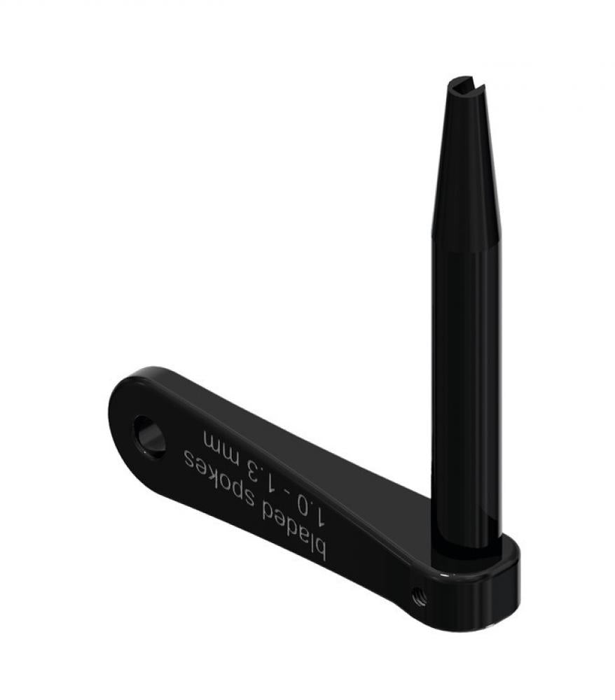 Speichenhalter Bladed 1,0-1,3 Mm Schwarz - Präziser Halt Für Aero-speichen