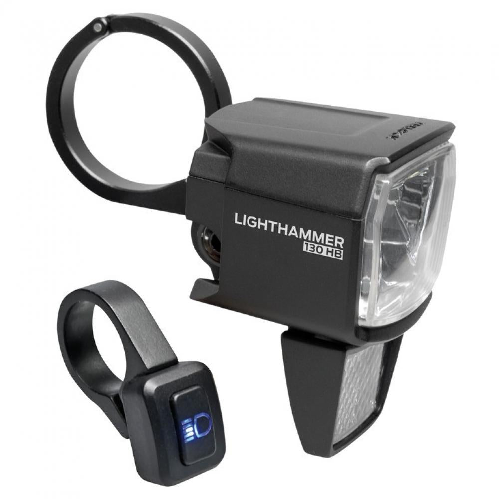 TRELOCK Frontlicht LS 930 HB Lighthammer 930 - leistungsstarkes E-Bike Frontlicht mit Fernlicht