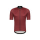 BBB Cycling Trikot ConvertFit ECO S clay rot S - atmungsaktives Recycling-Radtrikot