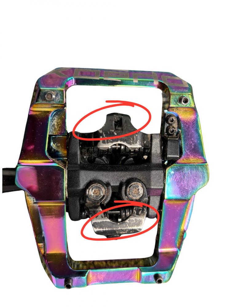 Retoure: Xpedo Pedal Clipless GFX oil slick 9 16 Zoll XGF04AC