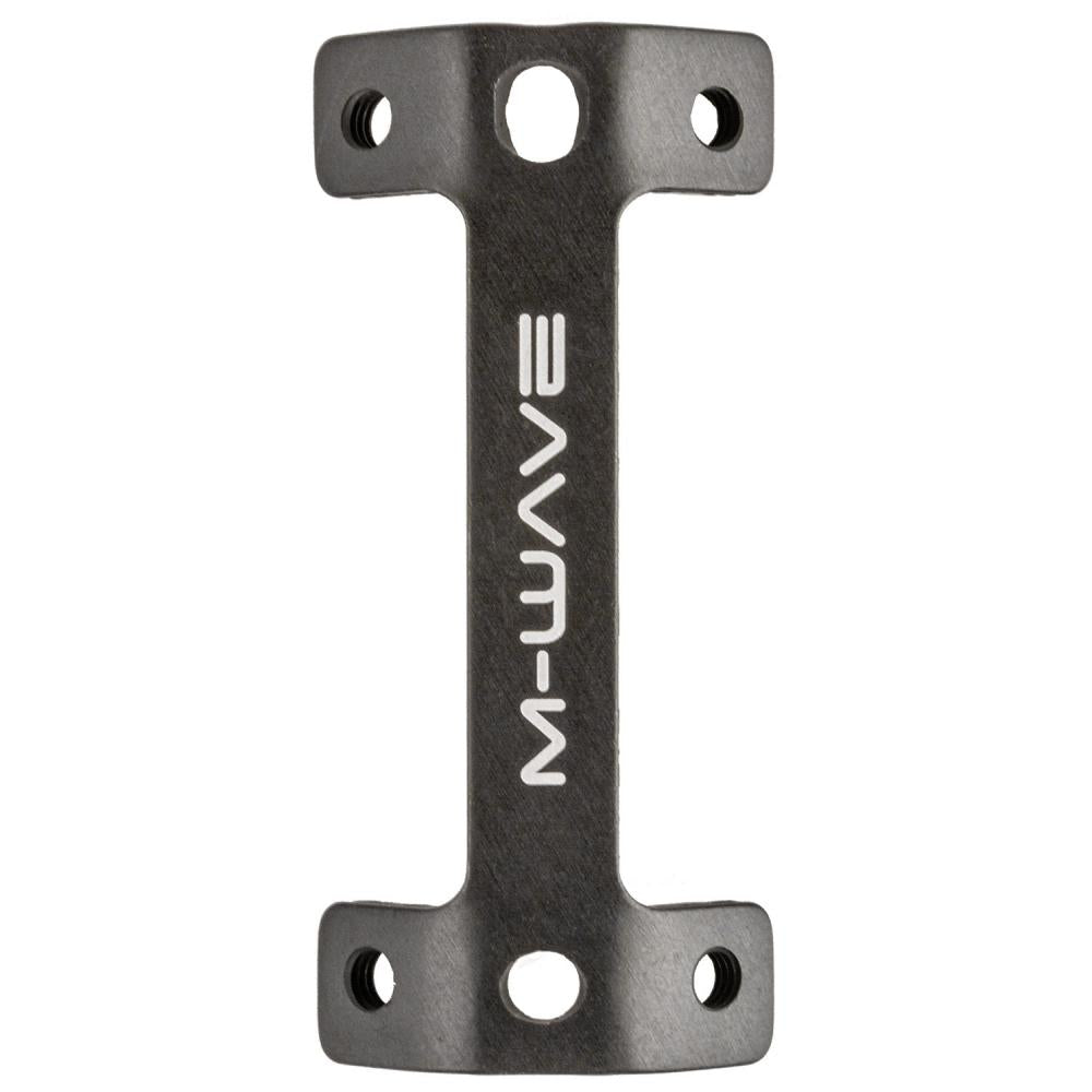 M-WAVE Ada Two Flaschenhalter-Adapter - 2 Halter Schwarz