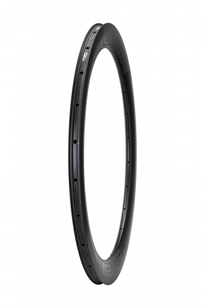 RAPIDE RIM MY22 RAPIDE CL II - Felge - 700C FRONT CARBON 18H 21MM INTERNAL 51MM DEPTH - SATIN CARBON W/BLACK DCL - Laufrad