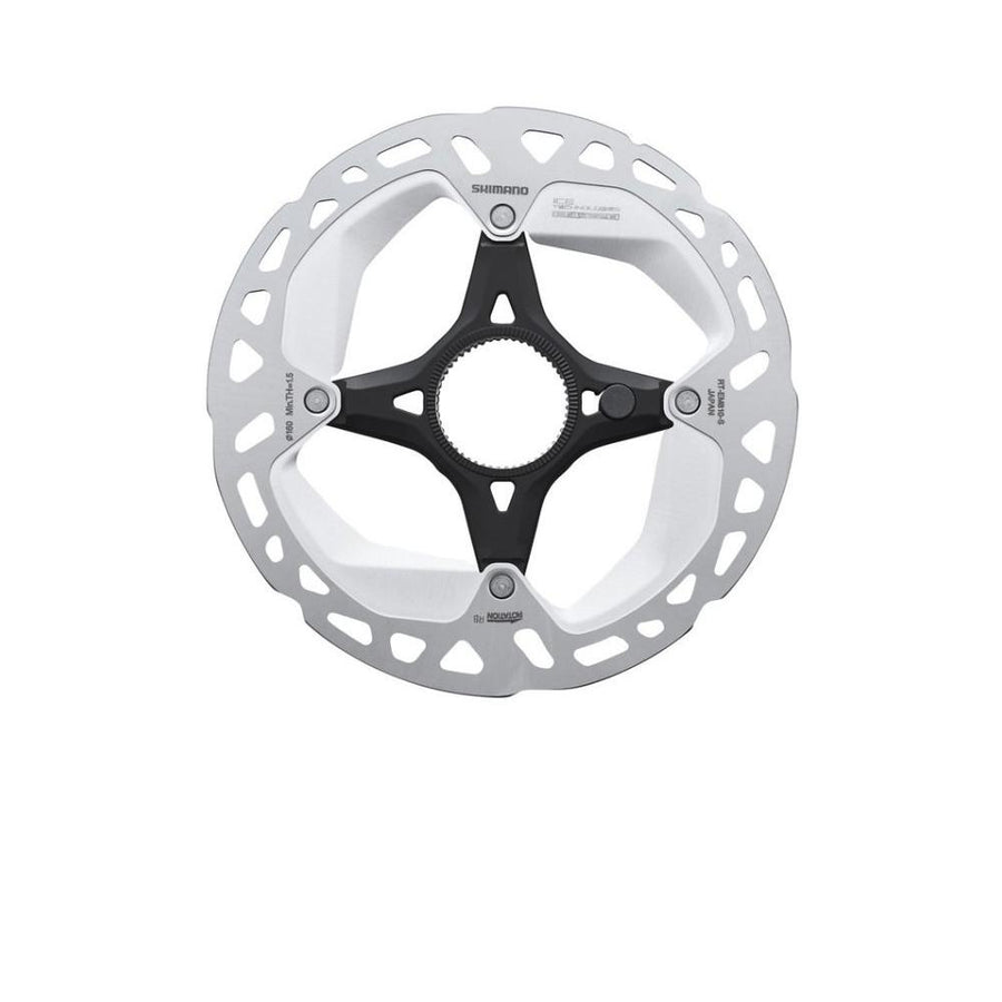 SHIMANO Bremsscheibe RT-EM810 160 mm mit Geschwindigkeitssensor-Magnet - präzise E-Bike Bremsperformance