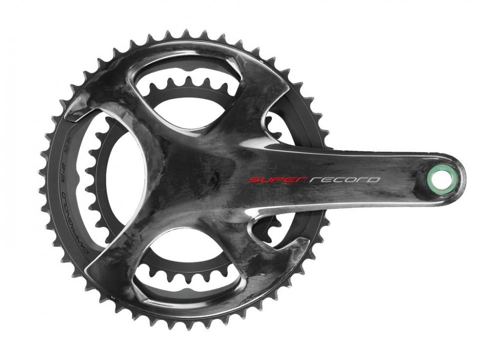 Campagnolo Kurbelgarnitur Super Record 12-Fach Ultra-Torque TI FC19-SR12062 36-52 Zähne 170mm