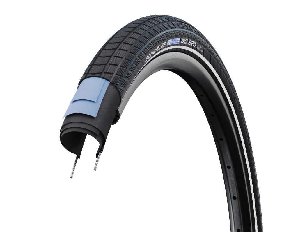 Schwalbe Drahtreifen BIG BEN 26x2.15 ETRTO 55-559 ADDIX RaceGuard Performance Line Tube E-50 HS439