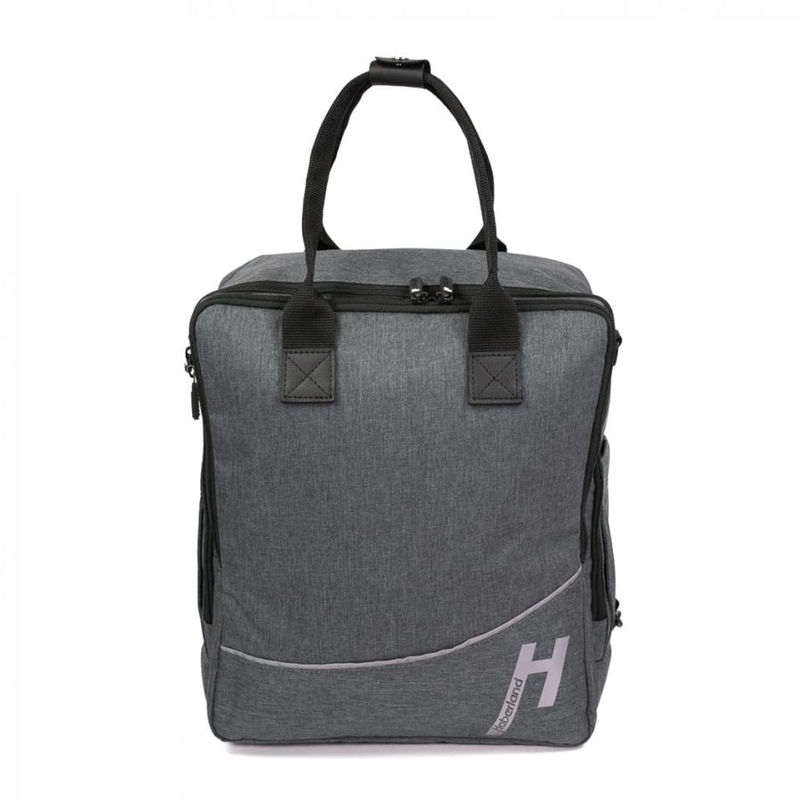 Haberland Bike-Rucksack More Than Work anthrazit - vielseitige Gepäckträger-Tasche und Rucksack