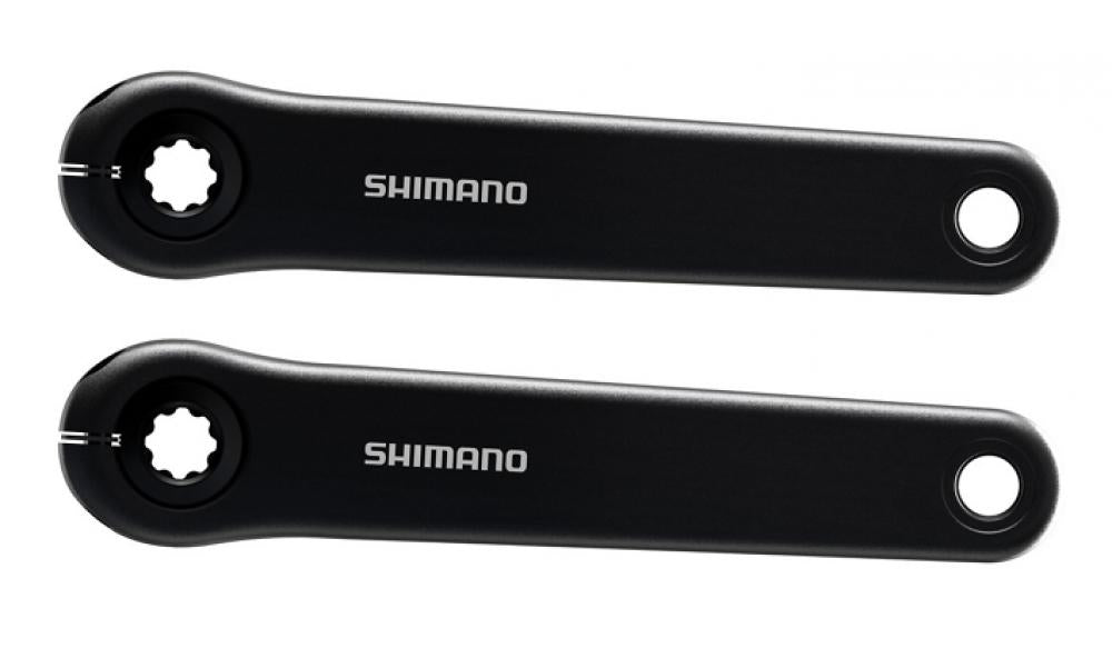 SHIMANO Kurbelarmset E-BIKE SYSTEMS FC-EN500 175 mm Schwarz - robuste E-Bike-Antriebslösung