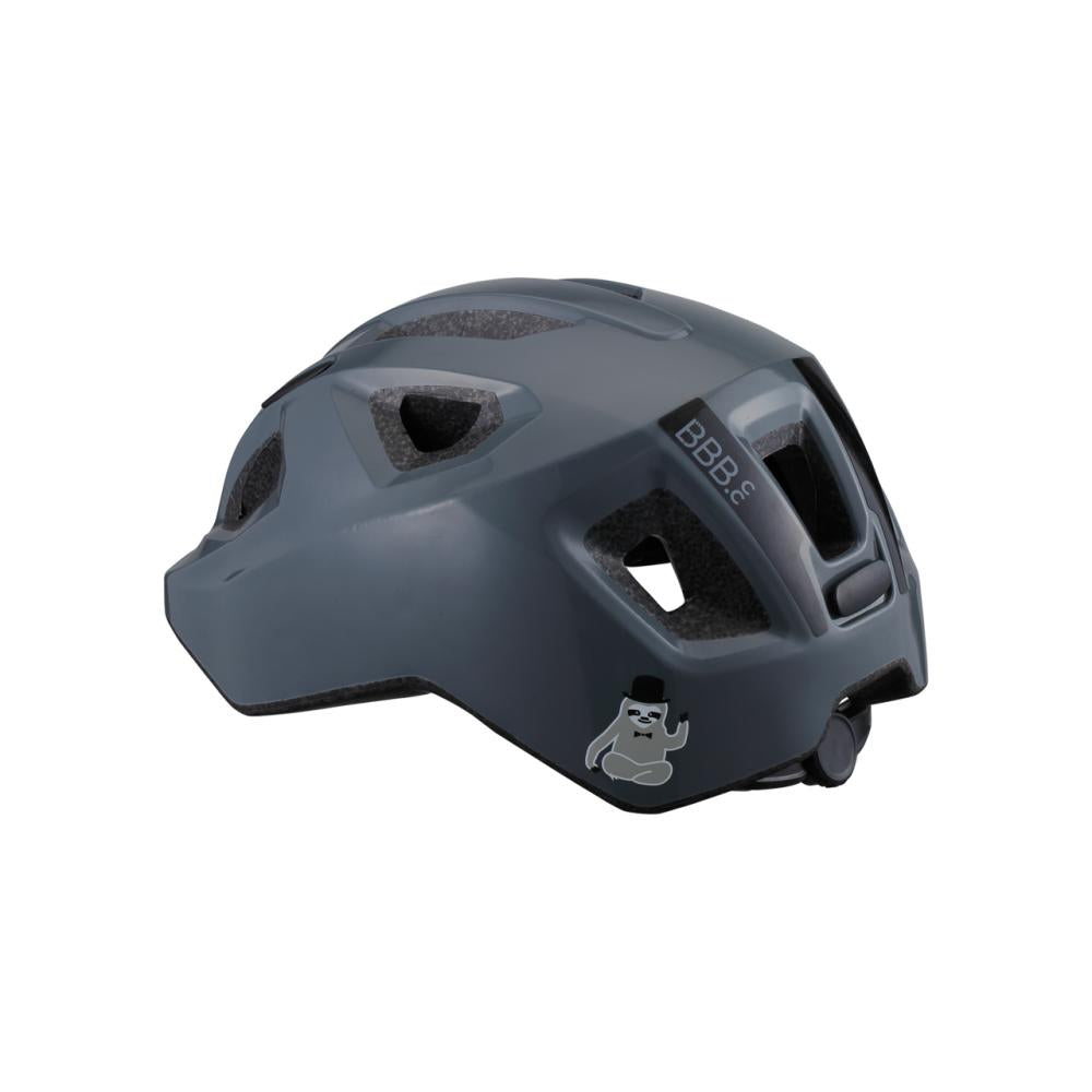 BBB Cycling BBB helm Hero S (46-52cm) S grau - sicherer Kinder-Fahrradhelm mit Top-Belüftung