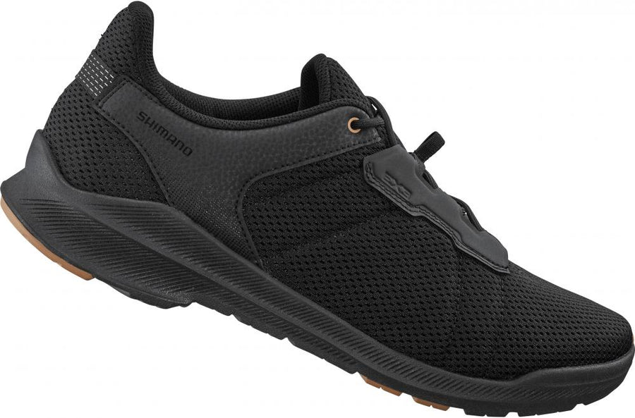 SHIMANO Fahrradschuhe EX300 Herren/Damen Touring SPD - Größe 47, Schwarz