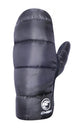 CHIBA Boston Marathon - Radhandschuhe, winddicht, Daunenfutter, Silikongriff, schwarz, Größe M