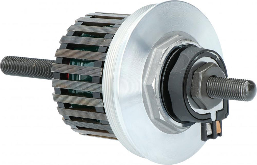 SHIMANO Dynamoeinheit 140 mm für Mutterntyp DH-3D32-NT - 140 mm, Silber