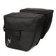 Haberland Doppeltasche 31l Carry On schwarz - geräumige Fahrradtasche für Alltag und Tour