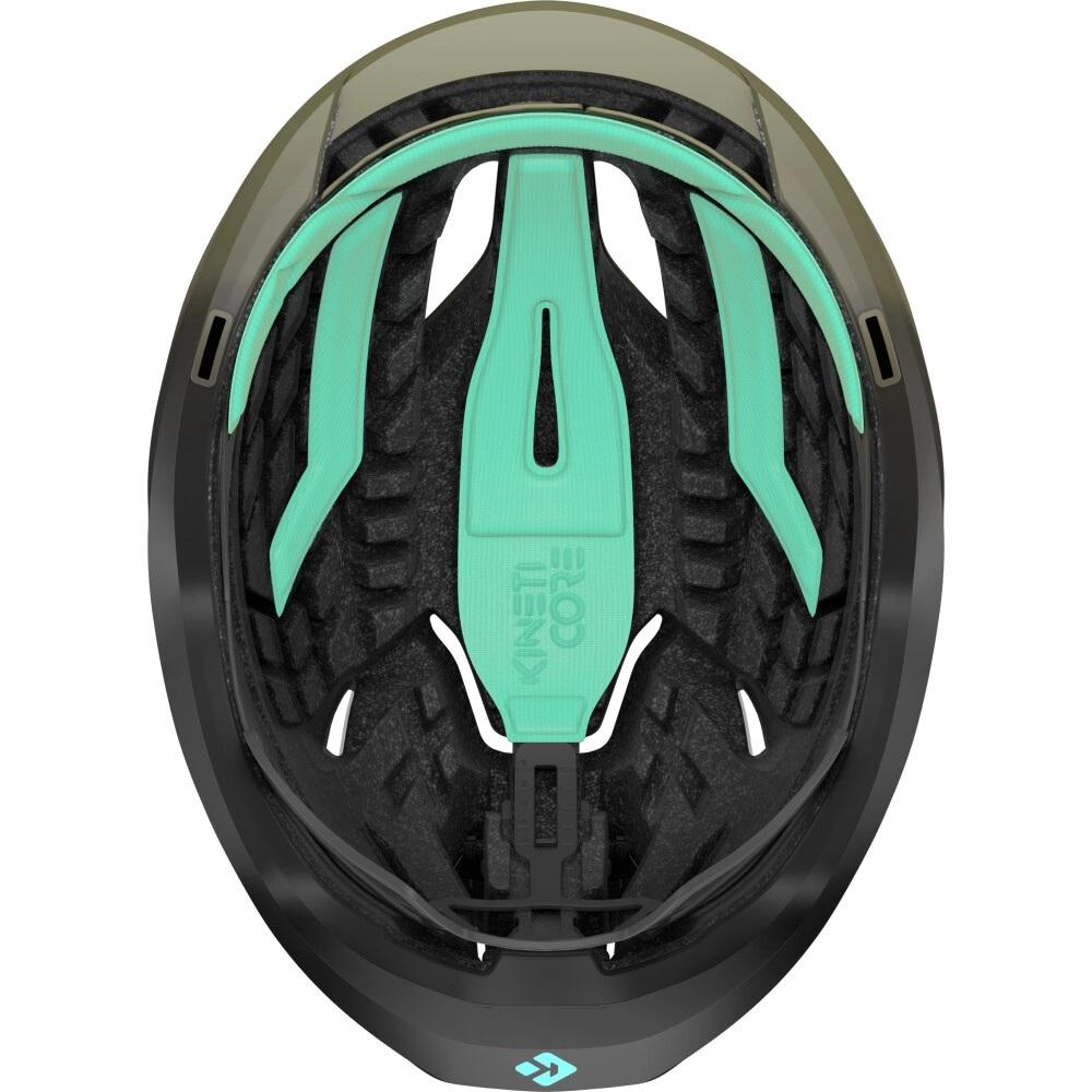 LAZER Helm Vento KinetiCore Road Salt & Pepper S - aerodynamischer Rennradhelm