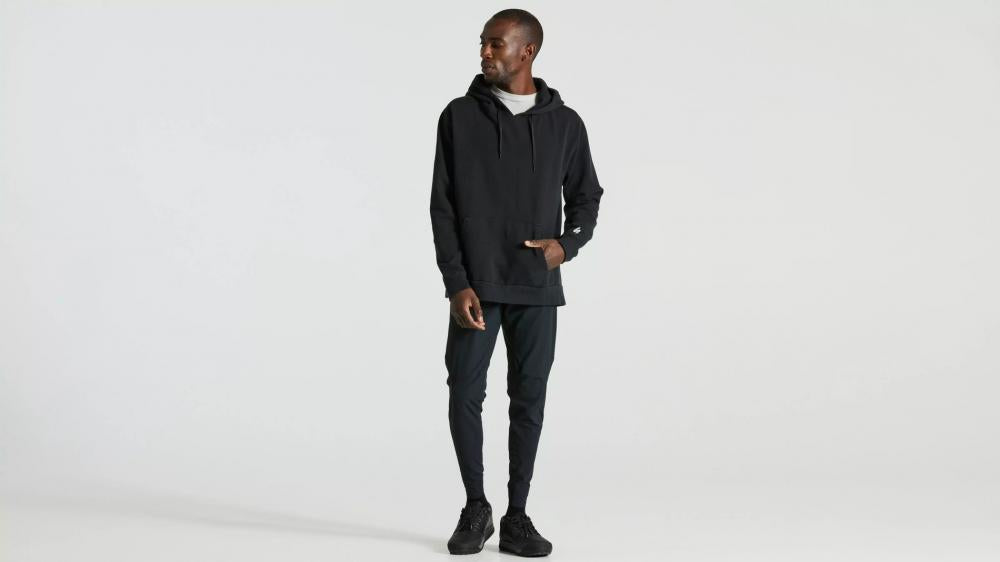 LEGACY PULL-OVER HOODIE MEN BLK XS - Premium Herren Kapuzenpullover Schwarz - Bekleidung