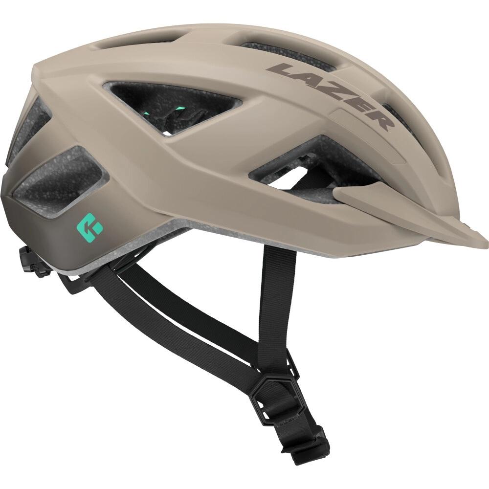 LAZER Helm Cerro KinetiCore Freizeit matt taupe M (55-59 cm) - sicher & komfortabel