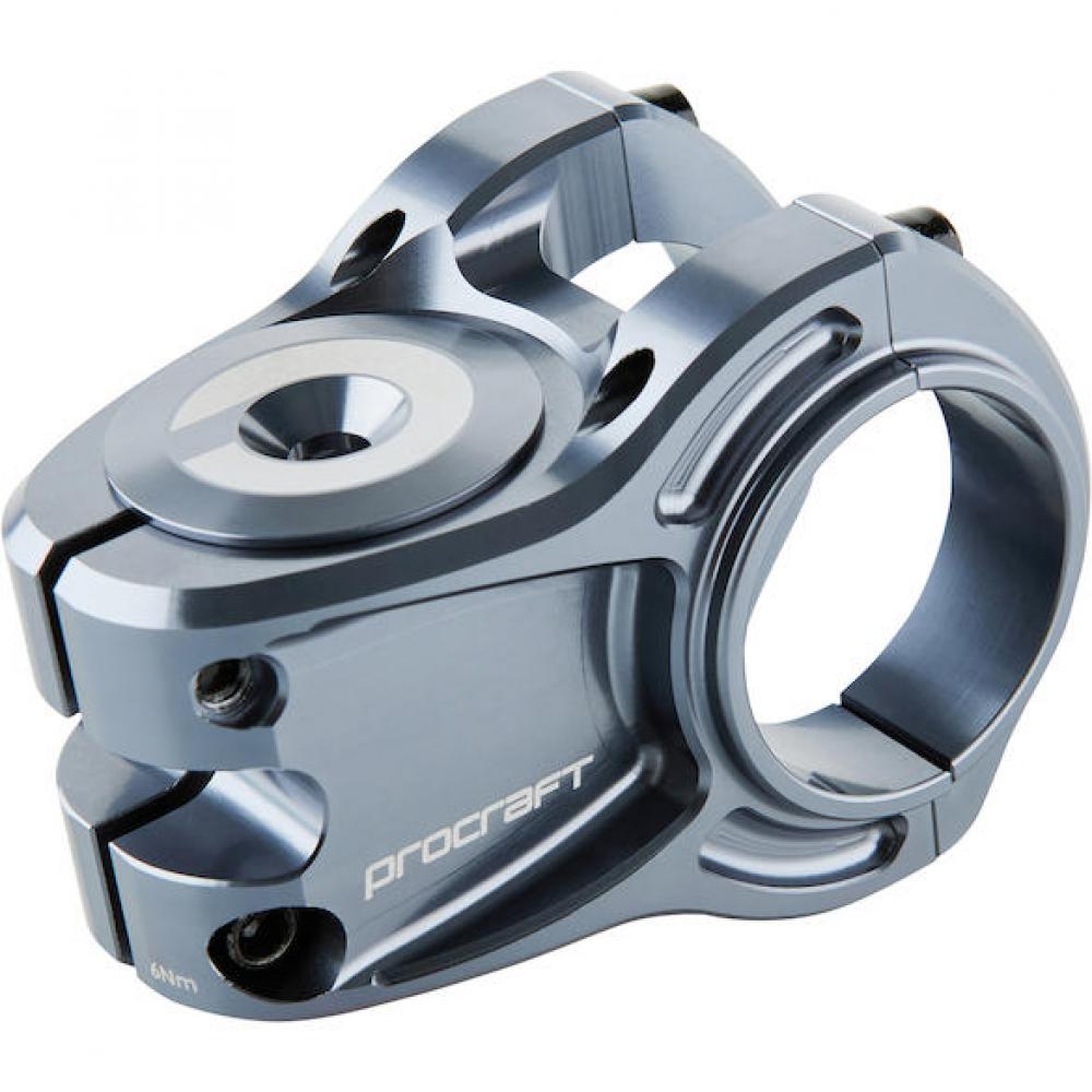Procraft Vorbau Trail Ultimate CNC 35 mm Grau - maximale Kontrolle auf jedem Trail
