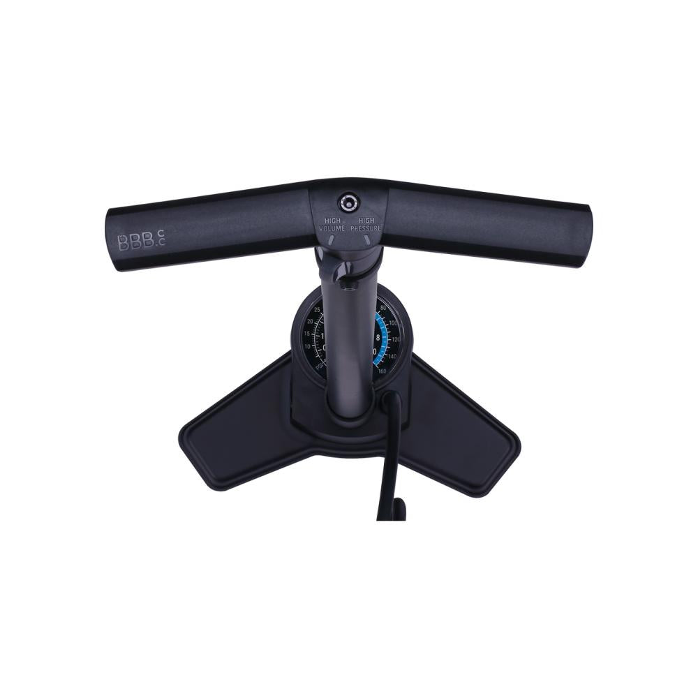 BBB Cycling BBB Standpumpe AirSwitch HP/HV switch One Size schwarz - flexible Hochdrucklösung