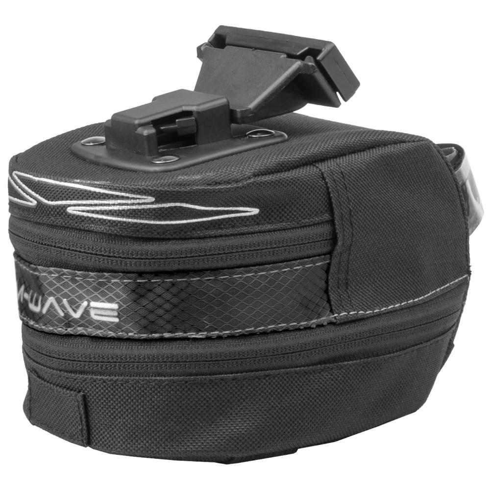 M-WAVE TILBURG L Clip-On-Satteltasche Gr. L Schwarz praktische Unter­satteltasche mit rund 2 L Volumen