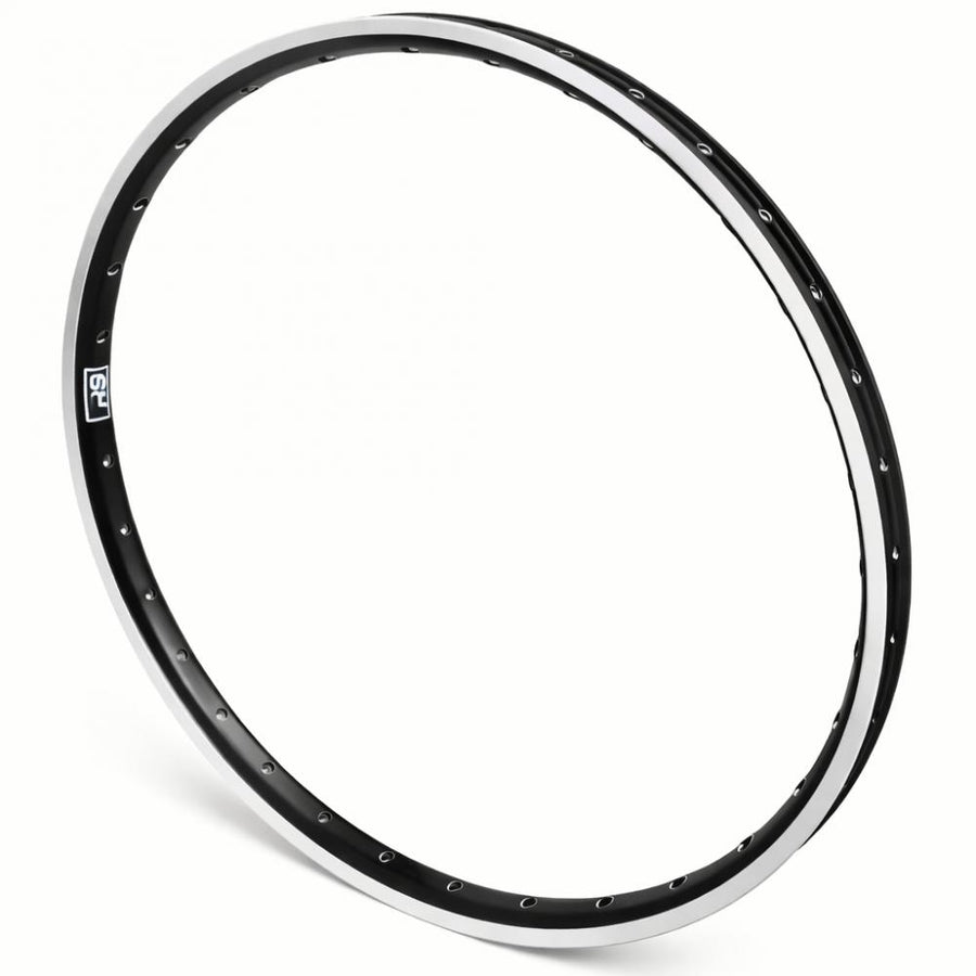 RYDE Andra 40 Fahrradfelge 20 Zoll 25-406 Aluminium 36 Loch schwarz silber.
