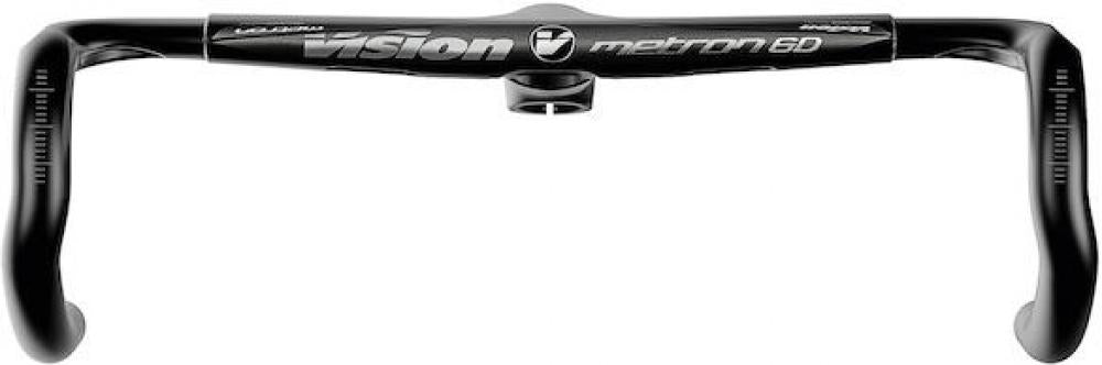 Vision Lenker Metron 6D Integrated 130 x 420 mm Schwarz - aerodynamischer Carbon-Lenker