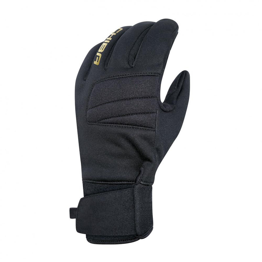 Chiba Classic Winter Vollfingerhandschuh Schwarz Gr. XL - unisex, winddicht, Thinsulate-Futter, Klettverschluss & Touchfunktion
