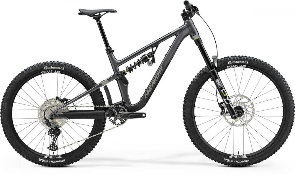 Merida ONE-SIXTY 800 FR III1 silk XL SILK DARK SILVER(GRE - Enduro-Fully für anspruchsvolle Trails