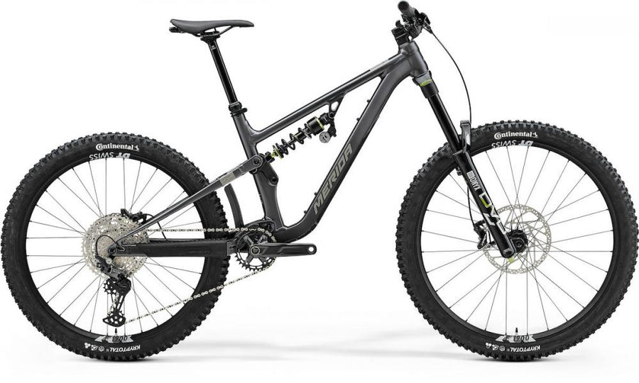 Merida ONE-SIXTY 800 FR III1 silk XL SILK DARK SILVER(GRE - Enduro-Fully für anspruchsvolle Trails