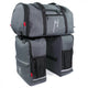 Haberland Komplett-Set 2-tlg. Transporter XXL anthrazit - großes Fahrradtaschen-Set für Touren