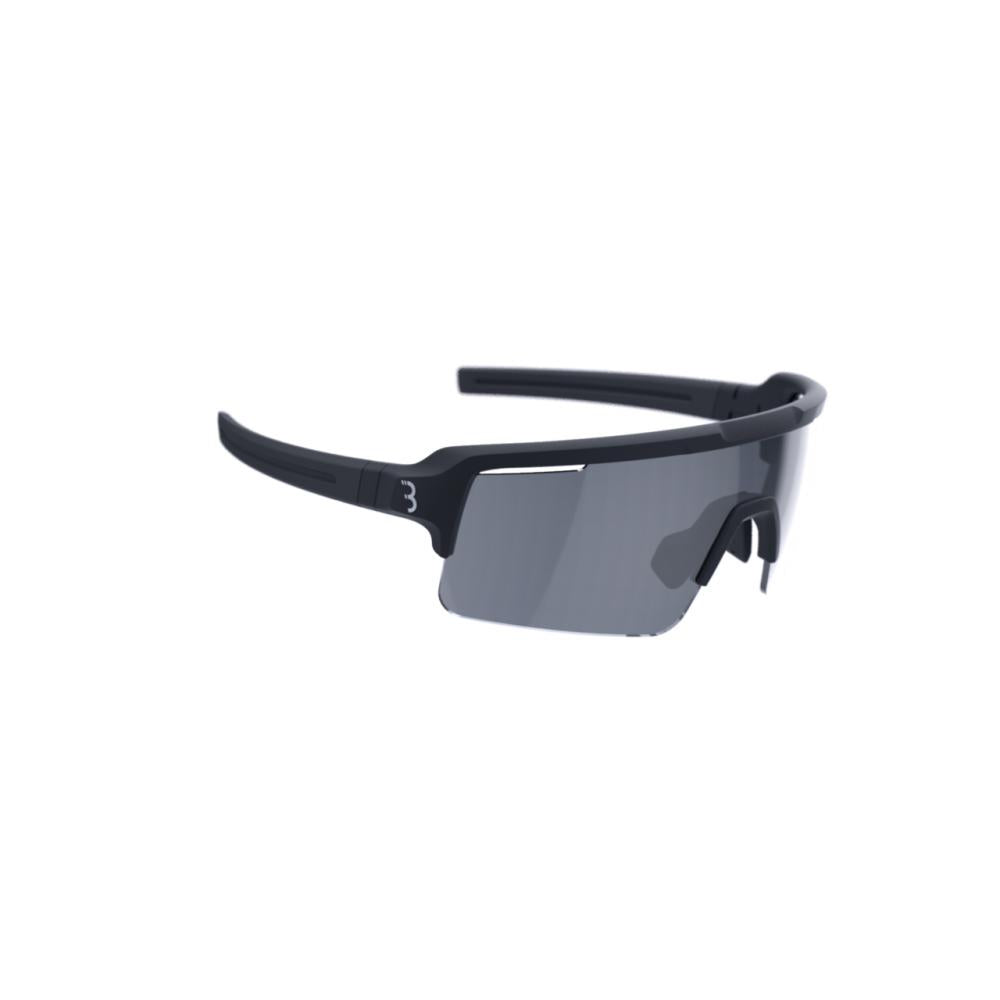 BBB Cycling BBB Sportbrille Fuse PC Einheitsgröße matt schwarz - leichte Sportbrille mit Spiegelgläsern