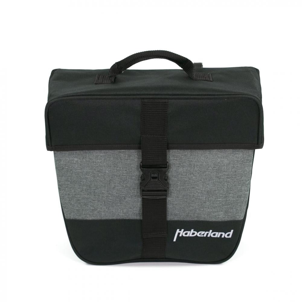 Einzeltasche 12 5l Einsteiger Schwarz/silber - Praktische Gepäckträgertasche In Moderner Ausführung