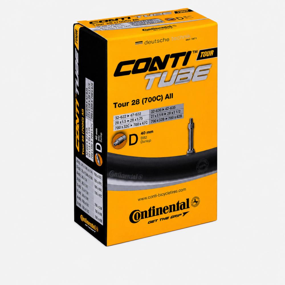 Continental Tour 28 All Fahrradschlauch DV40 32-47-622/42-635