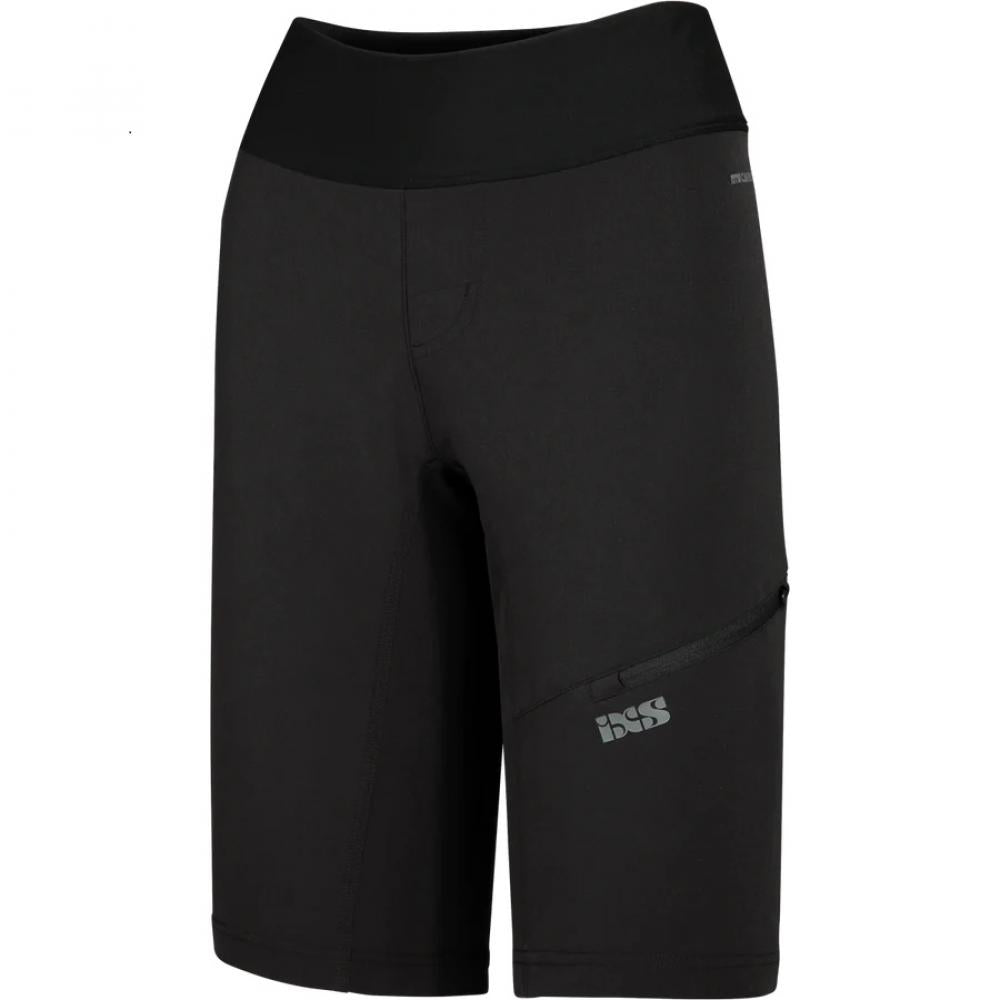 IXS Sports Division iXS Carve Hip-Hugger Women Shorts 36 black - maximaler Komfort auf dem Trail