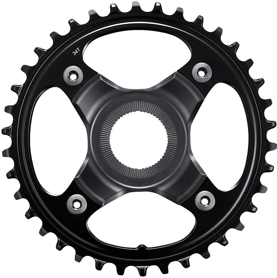 SHIMANO Kettenblatt E8000 SM-CRE80 34Z ohne KSR - Effizienter Antrieb für E-MTB und E-Trekking