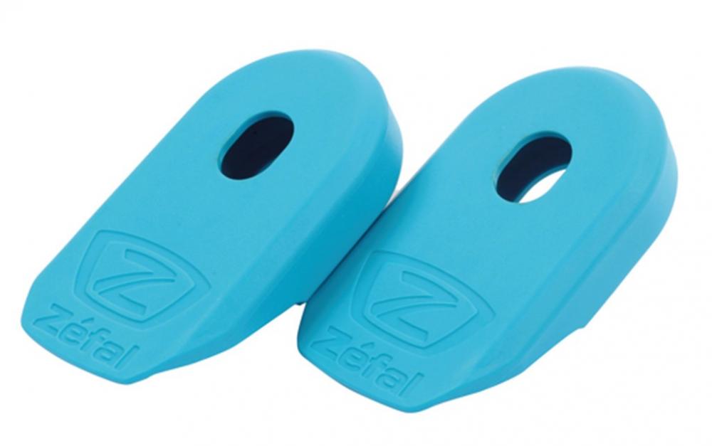 Zefal Kurbelschutz Crank Armor cyan blau per Paar