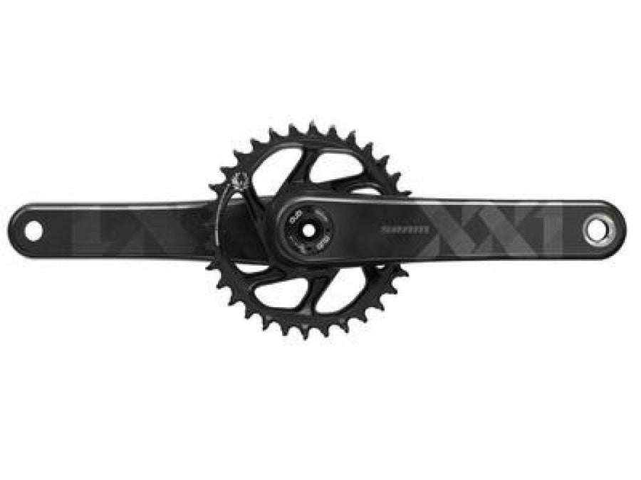 SRAM XX1 Eagle DUB Kurbelgarnitur 170 mm 34T schwarz - Leichte Carbon-Performance