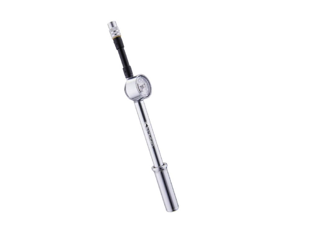 Birzman Zacoo Macht Dämpferpumpe 300 PSI 1-Zoll-Manometer silber - Farbe: schwarz