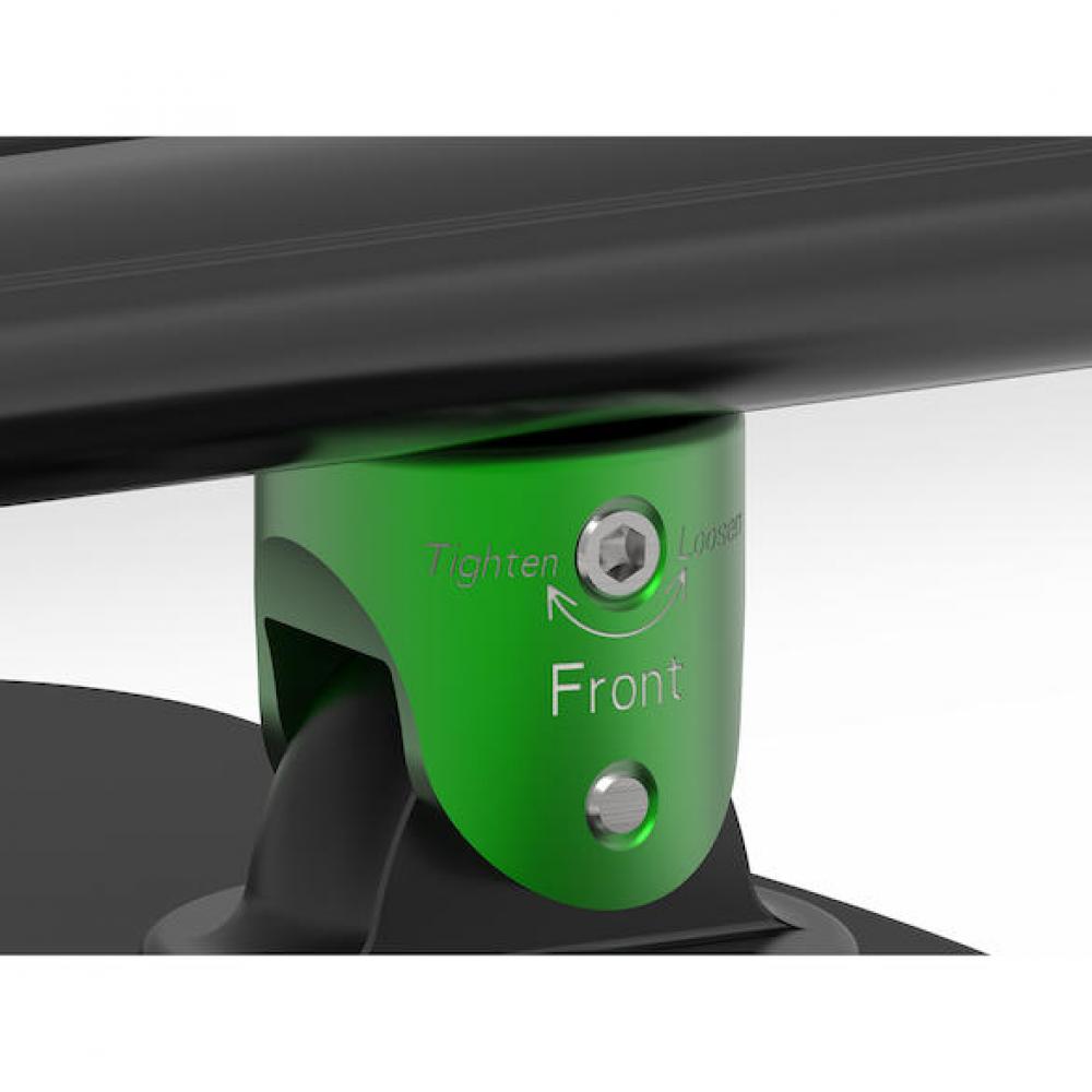 TreeFrog Crossbar Träger Schwarz Max 1220 x 150-330mm Schwarz - flexibles Dachträgersystem