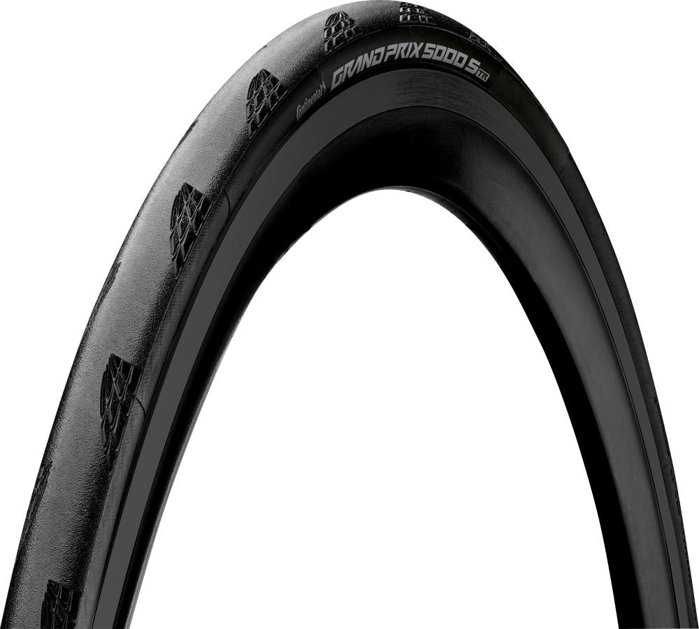 Continental Grand Prix 5000 S TR Rennrad-Reifen schwarz, Tubeless-Ready, mit BlackChili und Vectran Breaker.